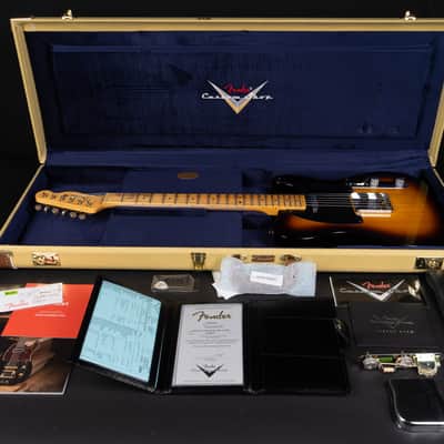 Fender 1951 Custom Shop Nocaster Journeyman Relic 3,16 Kg! - Sunburst Bild 22