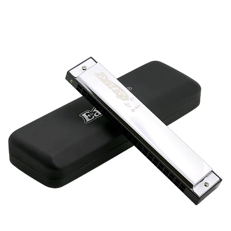 21 Holes Tremolo Harmonica image 1