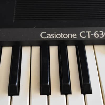 Used Vintage Casiotone CT-630 61-Key Electronic Keyboard Synthesizer image 6
