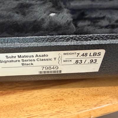 Suhr Mateus Asato Signature Classic T w/ 3A Roasted Birdseye Maple neck/fretboard & 2 Day FedEx delivery image 15