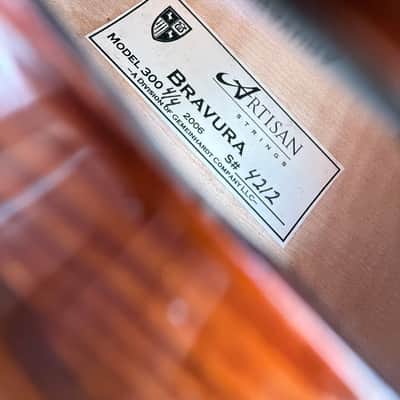 Artisan Strings Bravura Model 300 4/4 Violin (2006) – with Bow & MTS Hard Case image 2
