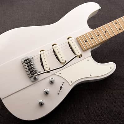 Reverend Greg Koch Signature Gristle ST Transparent White image 4