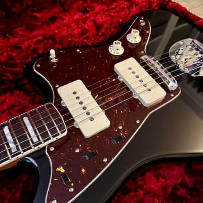 2025 Fender FSR American Vintage II '66 Jazzmaster Black Tortoise Shell 9.5" Custom Shop Pickups UPGRADES USA Original Dealer Exclusive DE image 6
