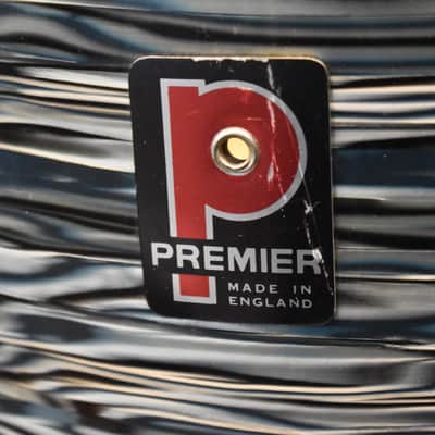 Vintage Premier 8x14 Rack Tom Drum in Oyster image 6