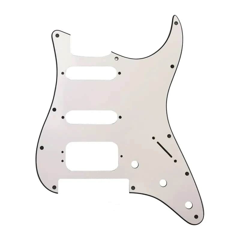 Floyd Rose Strat HSS Pickguard - 11-hole - 3-Ply White (Fast Free US Shipping!) image 1