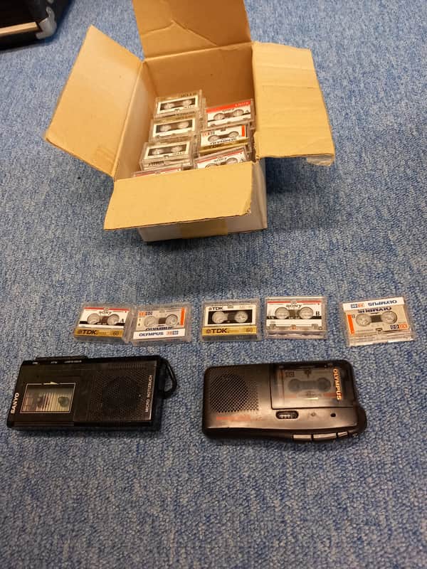 Olympus Pearlcorder S928 Microcassette Recorder image 1