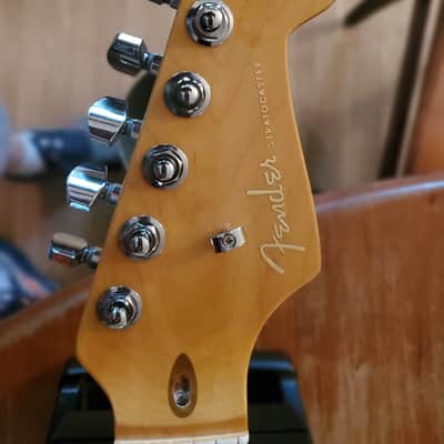Fender American Ultra Stratocaster with Fralin pickups and Fralin wiring - Cobra Blue image 6