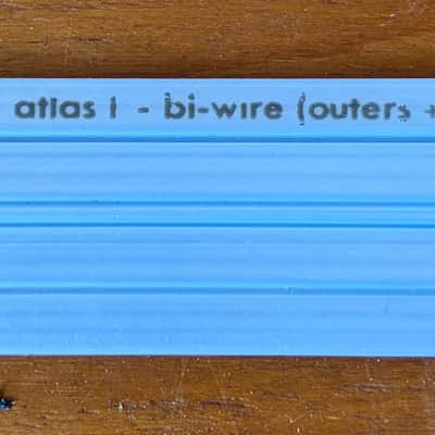 Mountain Snow Atlas 1 bi-wire ribbon speaker cables - 2.9m image 2