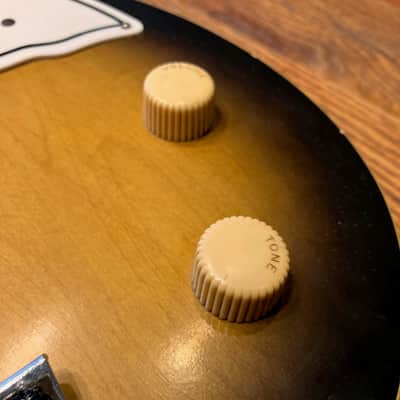 1962 Harmony Stratotone H45 “Mars” – Excellent Original Condition – Original Blue-Lined Case Bild 15