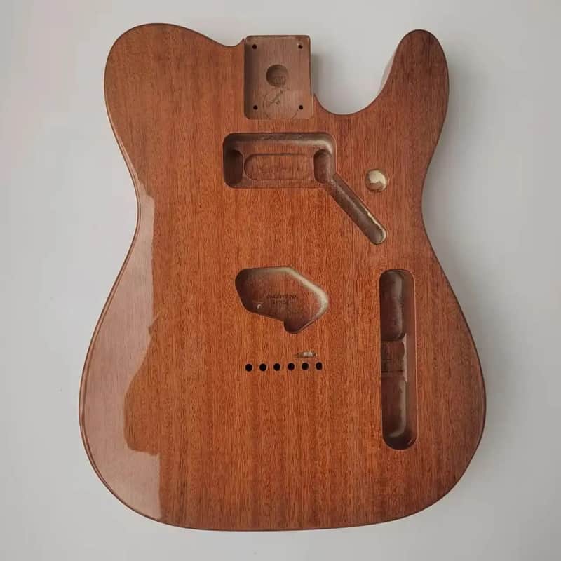 Vintage Mahogany Telecaster Tele Style Guitar Body image 1