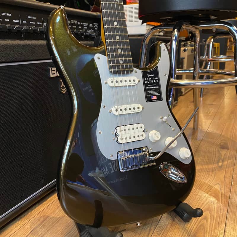 Fender American Ultra II Stratocaster HSS with Ebony Fretboard 2024 - Present - Texas Tea