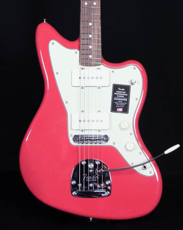 Fender American Pro Classic Jazzmaster, Rosewood FB, Faded Dakota Red image 1
