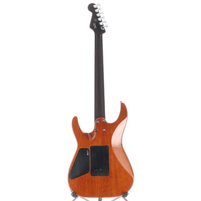 Charvel MJ DK24 HSH 2PT W Mahogany with Flame Maple, Antique Burst, Plays Great (H8) (00210) (00210) image 6