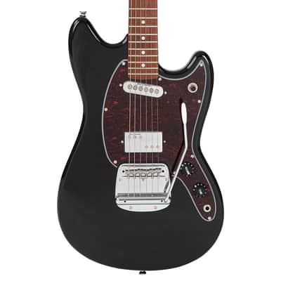 Vintage REVO Series 'Colt' HS Duo Electric Guitar ~ Boulevard Black image 4