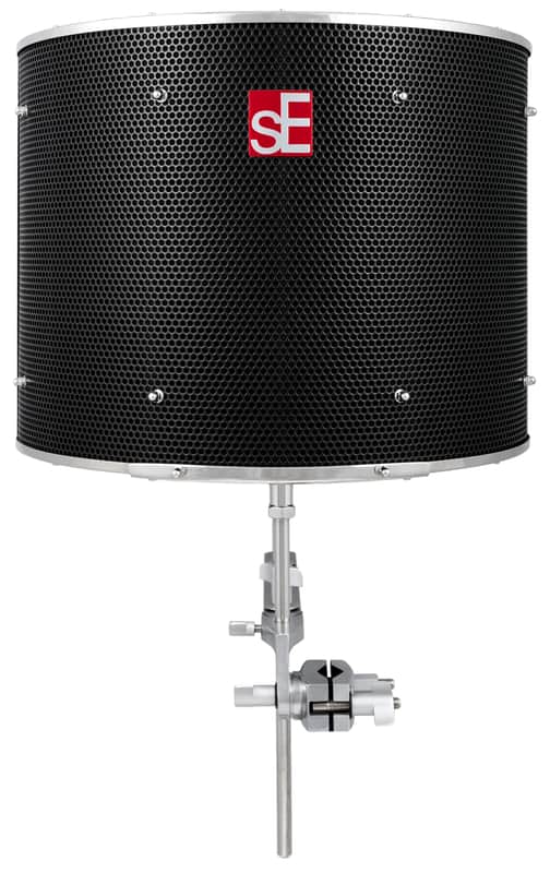 Se Electronics RF Pro Black Portable Acoustic Treatment Filter Isolation Shield image 1