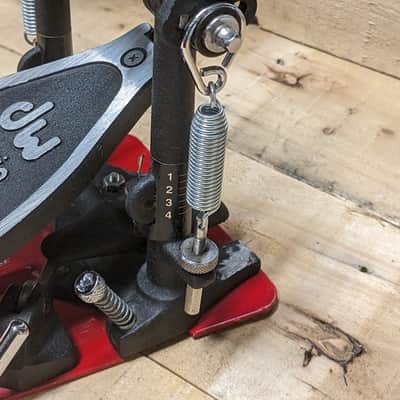 DW DWCP5002AD4 5000 Accelerator Double Bass Drum Pedal 2010s - Black/Red image 13