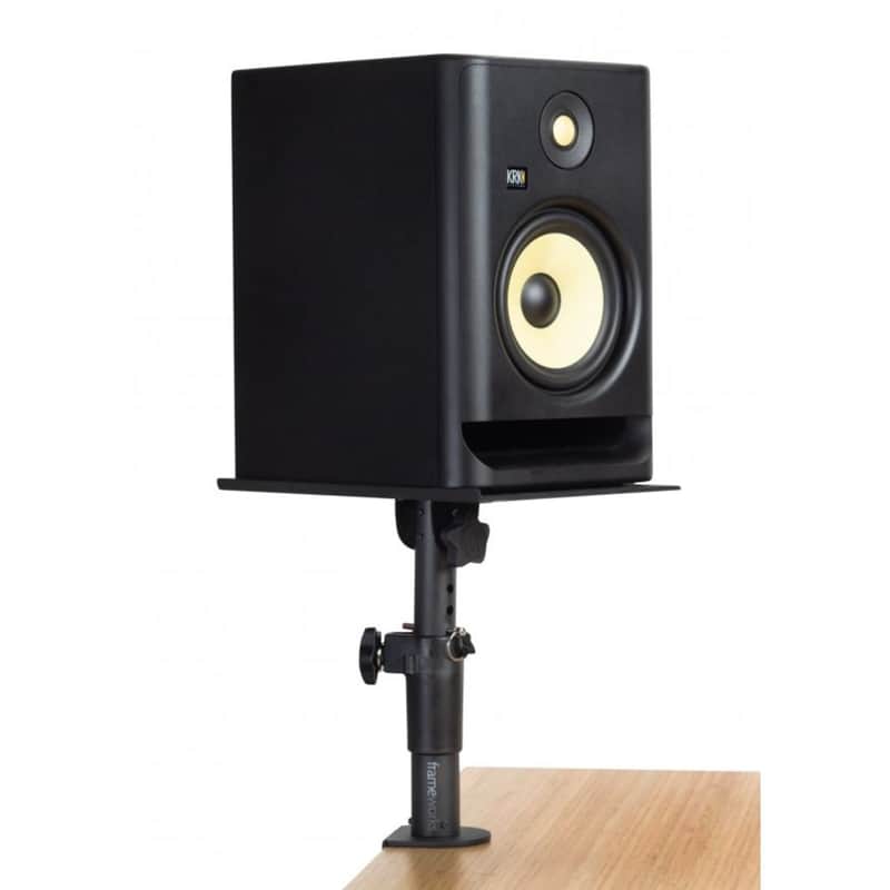 Gator Clamp-On Studio Monitor Stands (Pair) - Black image 1
