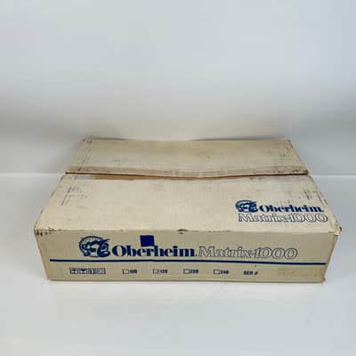 Oberheim Matrix 1000 Rackmount 6-Voice Synthesizer 1987 - Black