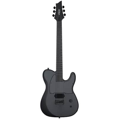 Schecter PT Black Ops Electric Guitar, Satin Black Open Pore image 3