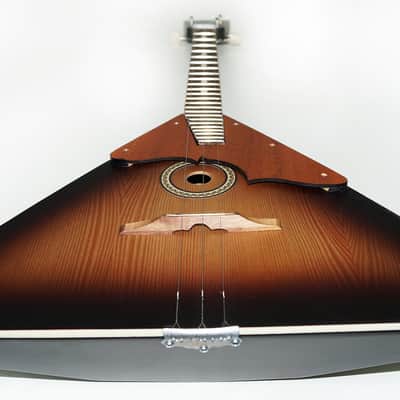 Classic Balalaika Prima 3 strings made in Ukraine by Trembita Traditional Folk Musical Instrument Beautiful Sound image 3