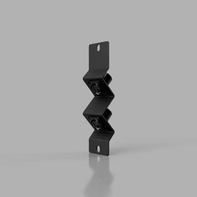 1 Module 2x D Cut-out for Fibre (Black) image 6