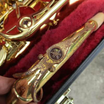 Yamaha YAS-34II Allegro Alto Saxophone - brass image 14