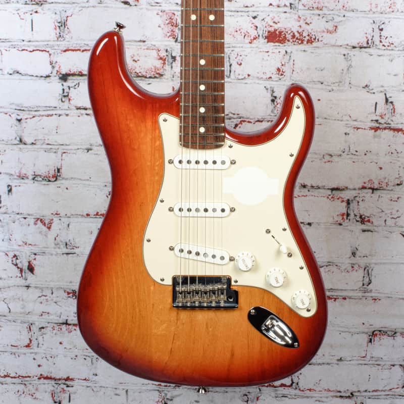 Fender 2008 American Standard Stratocaster Electric Guitar Sienna Sunburst w/OHSC USED image 1