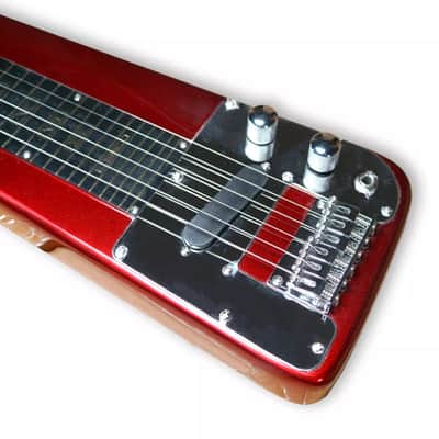 NEW Lap Steel Guitar – 6-String Electric Slide w/ Gig Bag & Slide Bar | Poplar Body, Single-Coil Pickup image 4