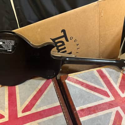Gibson Les Paul Traditional Pro V Satin Black Electric Guitar image 9