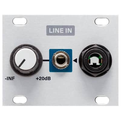 Intellijel Line In_1U: Balanced line level input to Eurorack level shifter image 1