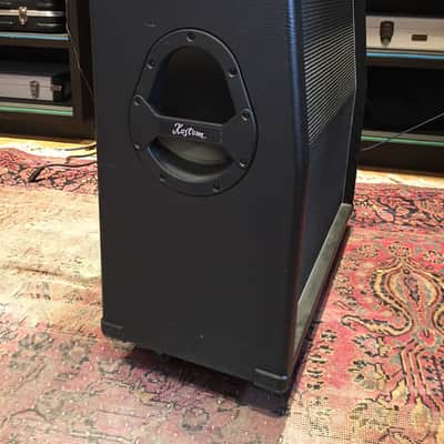 Kustom KG412 4x12 Guitar Cabinet Black, Celestion(UK) Greenbacks image 5
