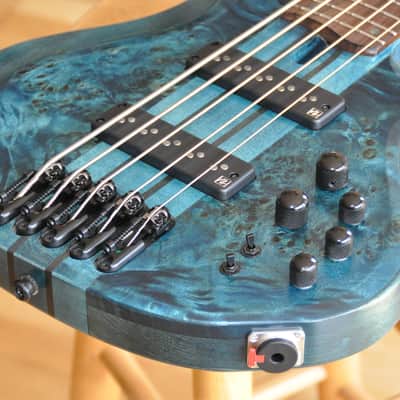IBANEZ BTB945 COL Cosmic Blue Low Gloss / 5-String Bass / BTB945-COL / I240711054 image 4