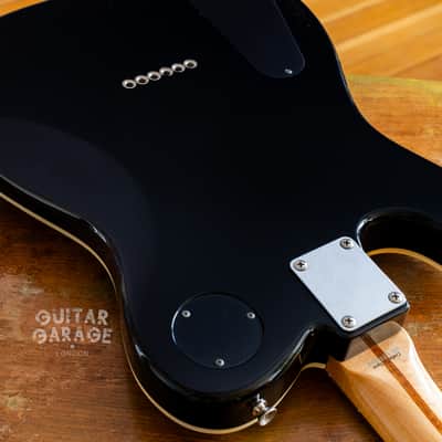 2002 Fender Japan Aerodyne Telecaster Black with cream binding P90 matching headstock - RARE CIJ! image 14