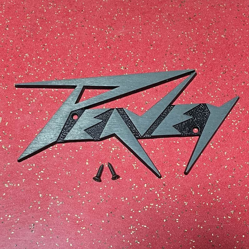 Vintage Peavey Amplifier / Speaker Metal Logo Plate - 70/s 80's image 1