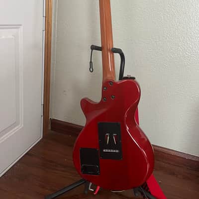 Godin Performance Series Solidac Two-Voice 2000 - 2003 - Transparent Red image 5
