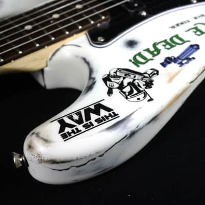 Custom Painted And Upgraded Fender Squier Strat Affinity Series (Aged and Relic'ed) Electric Guitar image 16