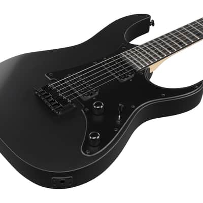 Ibanez GIO RG 6 String Electric Guitar - Black Flat (GRGR131EXBKF) image 9