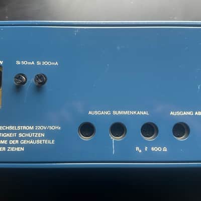Geithain 6-channel Mic-Pre/line Mixer from 1969! image 6