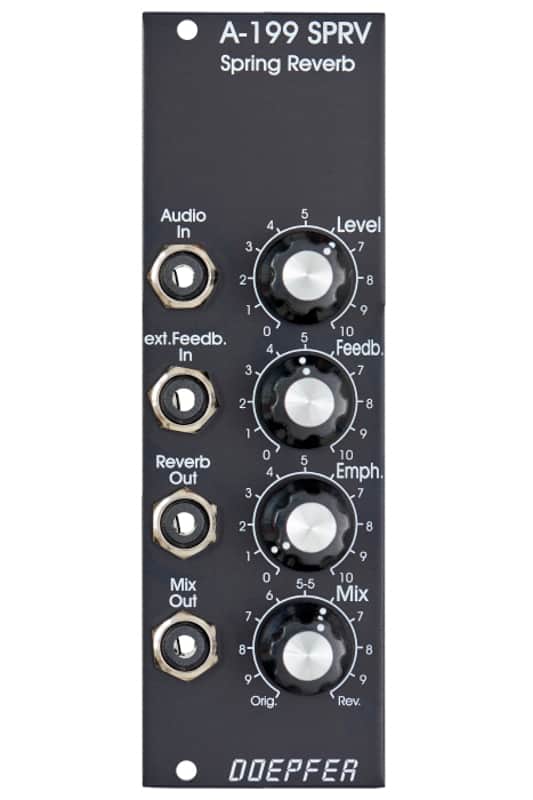 Doepfer A-199v Spring reverb eurorack module, vintage edition. image 1