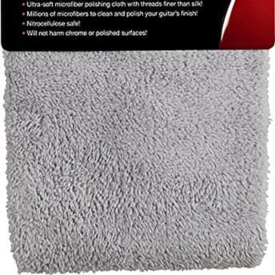 Genuine Fender Premium Plush Microfiber Guitar Polishing Cloth - 099-0525-000