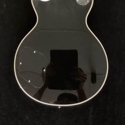 Burny Black Les Paul Custom John Sykes Signature image 5
