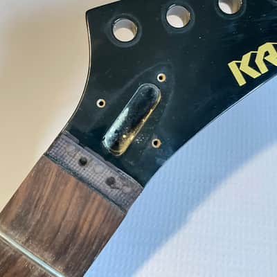 1986 Kramer USA Pacer American R2 Pointy Guitar Neck 22 Fret Floyd Ready Small Logo image 4