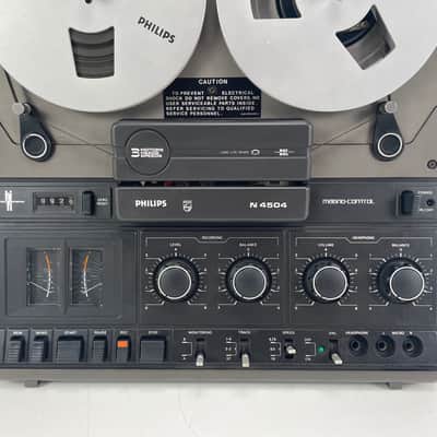 Philips - N4504 - 18CM Reel-to-Reel Deck - Serviced (New Belts) image 7
