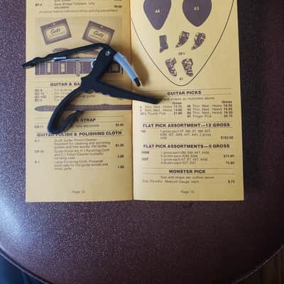 1979 Guild Price List Catalog Case Candy image 4