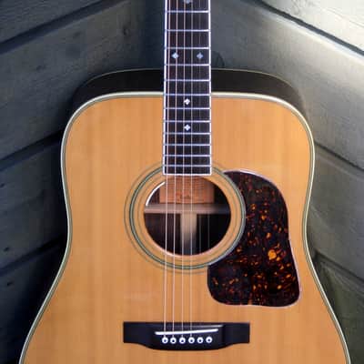 1975 Bluebell W-400, Gallagher Doc Watson style guitar by Fujigen with Under saddle PU by Fujigen, Hoshino Gakki image 2