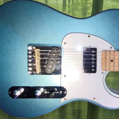 ⚠️ 2016 G&L ASAT Classic Blues Boy Metallic Baby Blue! Mint! ⚠️ image 1
