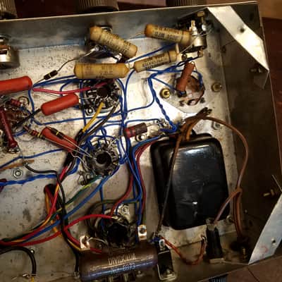 Merrell Hi-Fi Williamson Mono 12 Watt Integrated Tube Amp MA 12 Component Selector Stancor 1960 - Gold Silver Brown image 12