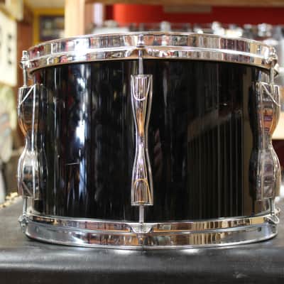 1980s Yamaha Recording Custom Outfit in Solid Black 14x22 8x10 8x12 9x13 10x14 12x15 image 22