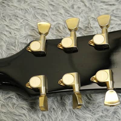 1990's Fernandes Burny RLC-70 LP Custom Black ALL Mahogany body Made in Japan image 15