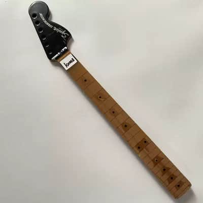 Fender Squire STRATOCASTER Electric Guitar Headstock and Neck—22 Frets—No Frets image 1